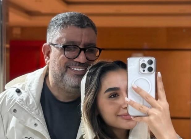 سلفی تازه مجری سابق تلویزیون با دخترش