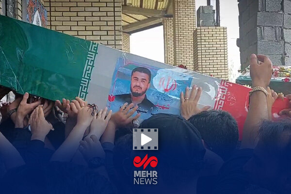 مراسم تشییع شهیدان حملات رژیم صهیونیستی در شهرک ولیعصر تهران