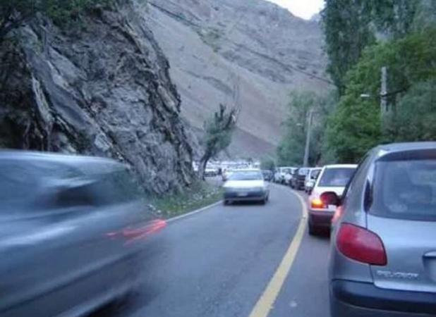 جاده چالوس تا ساعت ۱۵ امروز یکطرفه می شود