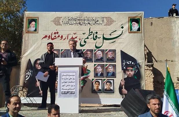 وفایی: ۱۳ آبان نقشه آینده ملت ایران در مسیر استقلال و پیشرفت است