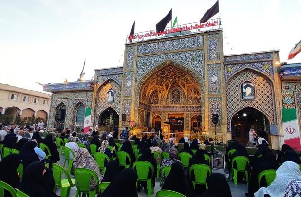 مراسم شهادت امام محمد باقر(ع) در آستانه اشرفیه+فیلم