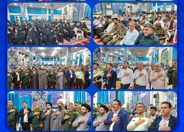 یادواره شهدا و مراسم تجلیل از رزمندگان دفاع مقدس در دیلم برگزار شد