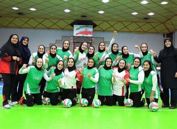بانوان والیبال نشسته ایران حریفان خود در قهرمانی آسیا را شناختند