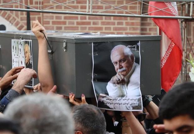 پیکر ناصر مسعودی در جوار میرزا کوچک خان آرام گرفت