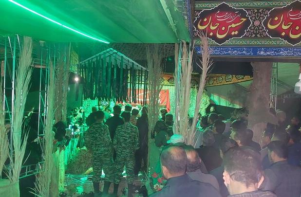 تشییع و تدفین شهید خوشنام در ستاد کنگره شهدای کهگیلویه و بویراحمد