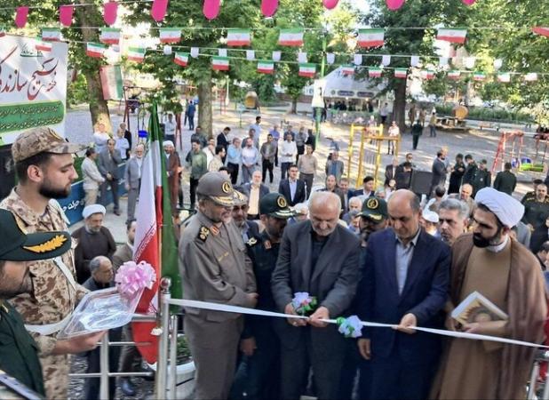 یادمان شهید گمنام فومن افتتاح شد