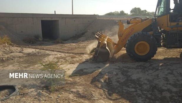 ۱۲۰۰ دستگاه پل در حوزه راه‌های بوشهر لایروبی و پاک‌سازی شد