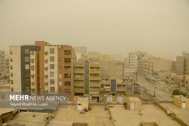 احتمال وقوع گرد و خاک محلی در خوزستان