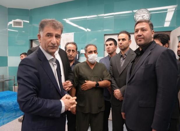 تاکید بر ضرورت تجهیز بیمارستان‌های امام علی(ع) و طالقانی کرمانشاه