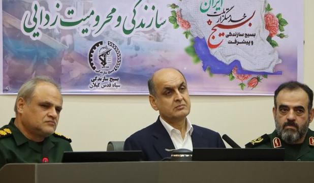 بهره‌برداری از پروژه‌های مسکن، آبرسانی و راهداری سپاه قدس گیلان