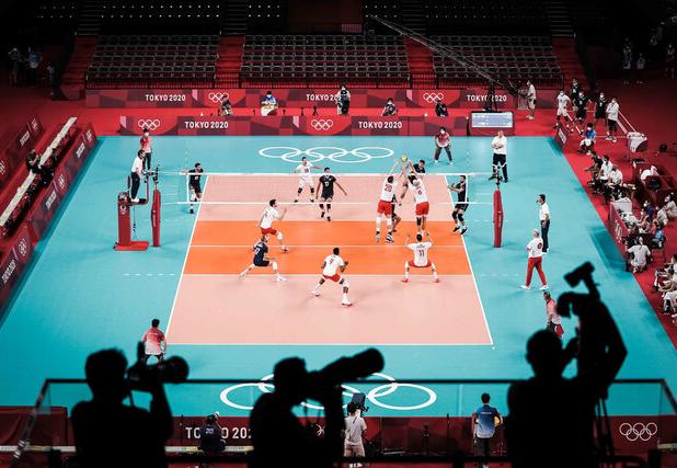 والیبال المپیک ۲۰۲۰ توکیو/ ایران ۲ - ۱ لهستان