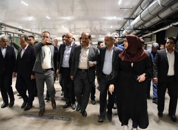بازدید وزیر تعاون از واحد تولیدی؛ موتور اشتغال‌زایی در علی‌آبادکتول
