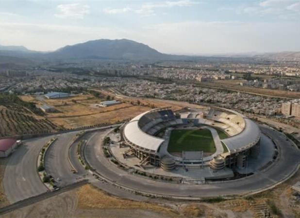 نمایی از ورزشگاه پارس شیراز؛ بی‌توجهی مسئولان به نمایش گذاشته شد