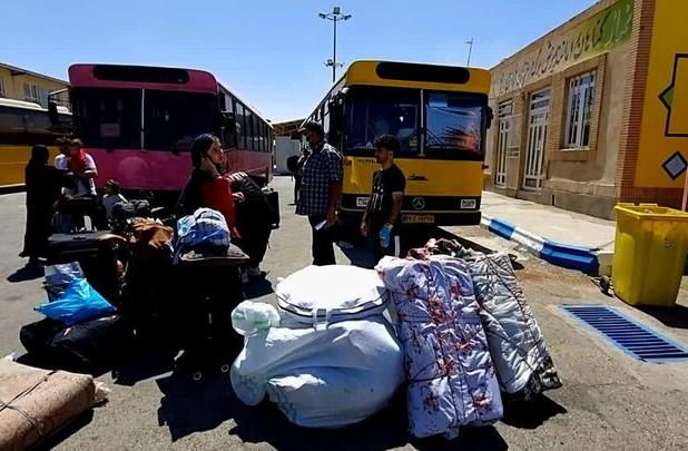 آخرین روند خروج اتباع افغانستانی غیر مجاز از مرز دوغارون