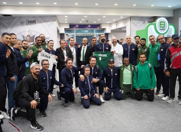 اقدام جوانمردانه کاراته‌کای ایرانی با رقیب سعودی