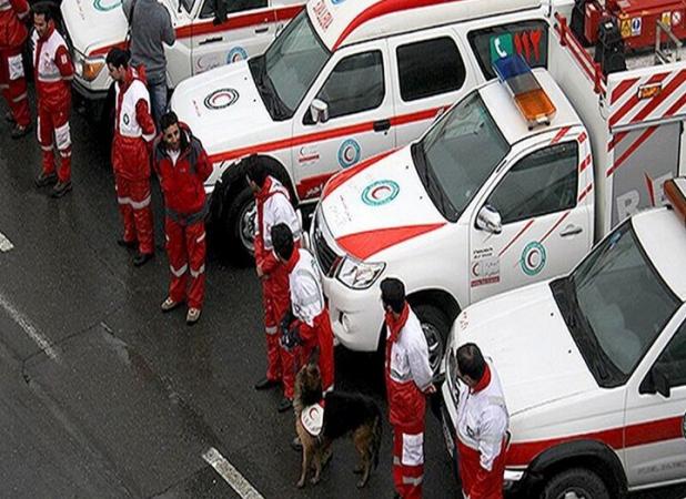 آماده‌باش کامل نیروهای هلال‌احمر شادگان در پی بارش باران