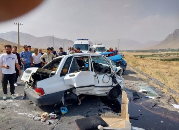 جاده پرخطر اراک - خنداب ۶ کشته و مصدوم بر جای گذاشت