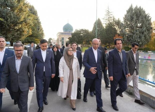 ورود معاون رئیس‌جمهور به کرمانشاه و آغاز برنامه‌های کاری