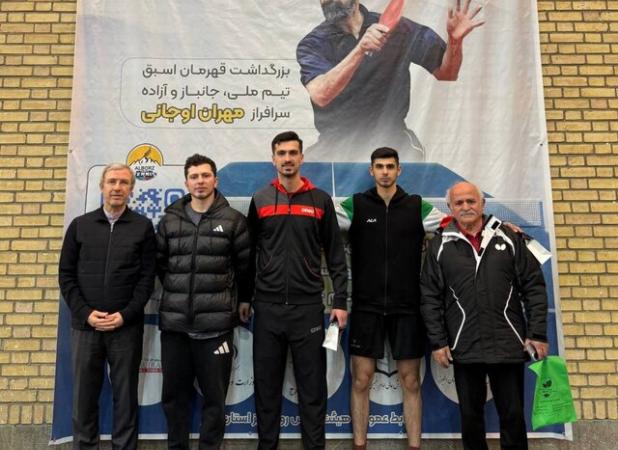 ترکیب تیم ملی پینگ‌پنگ مردان ایران در مسابقات قهرمانی جهان