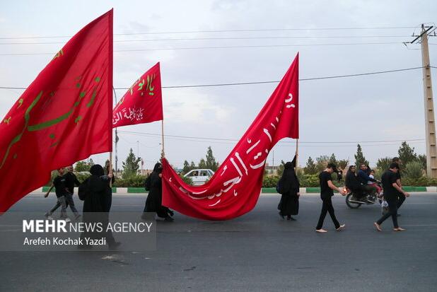 مراسم جاماندگان اربعین حسینی در شهرستان‌های تهران آغاز شد