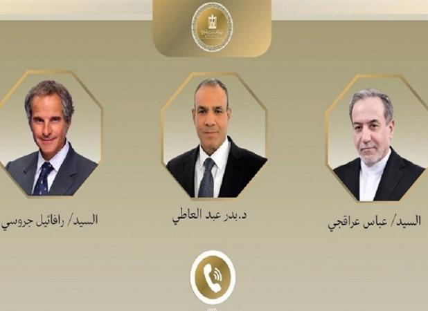 رایزنی وزیر خارجه مصر با عراقچی و گروسی