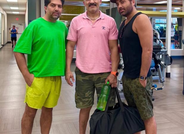 تیپ گنگ عابدزاده در آمریکا جلب توجه کرد