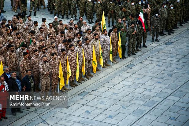 همایش ۲۰ هزار نفری شکوه اقتدار در قم برگزار شد