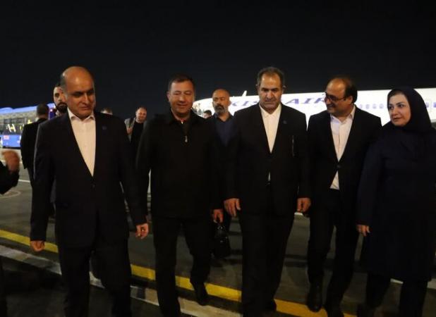 استاندار بالکان ترکمنستان وارد گیلان شدند