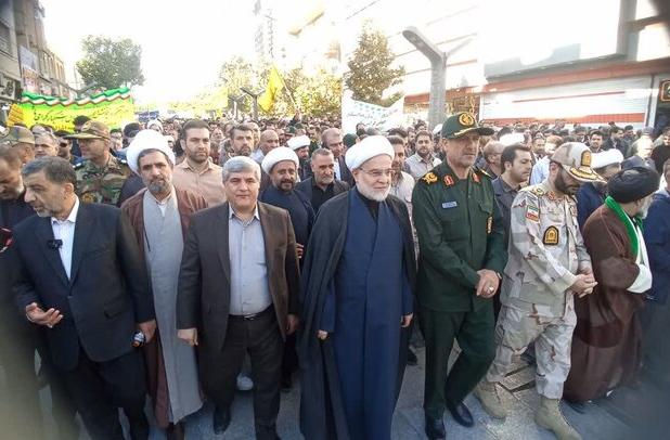 مسئولان کردستان از حضور مردم در راهپیمایی ۱۳ آبان می‌گویند