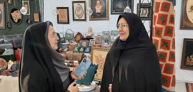نمایشگاه توانمندی بانوان و کسب‌وکارهای خرد خانگی استان اردبیل جلوه‌ای از توانمندی‌های زنان است