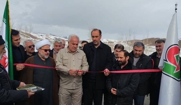 افتتاح پروژه‌های عمرانی و زیربنایی در بخش محروم صفائیه خوی