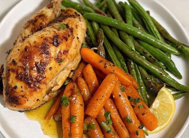 ۹ مدل بشقاب غذای رژیمی بدون نان و برنج+عکس