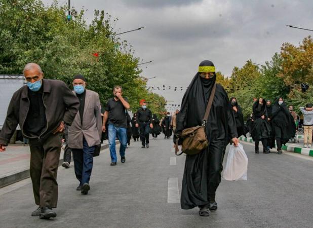 پیاده‌روی دلدادگان حسینی در الوند