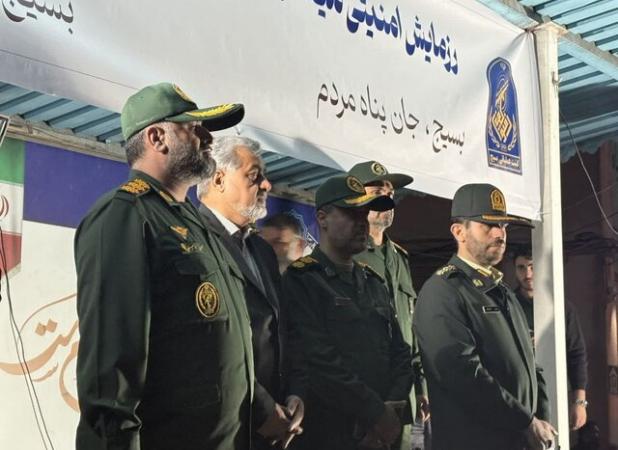 رزمایش امنیتی «میعاد رضویون» سپاه ناحیه مرکزی رشت برگزار شد