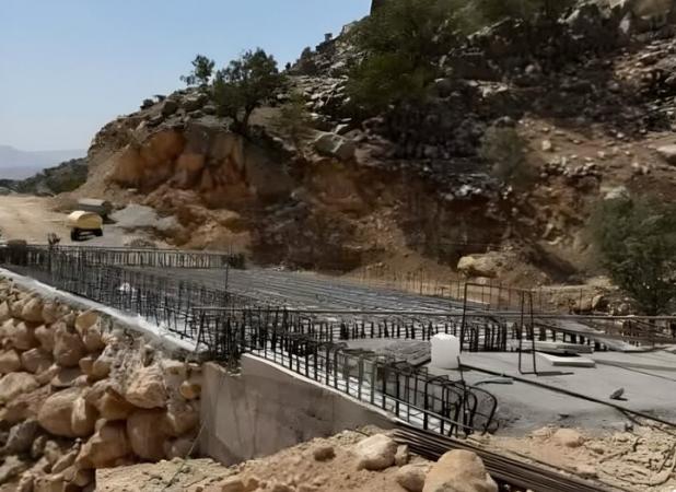 پیشرفت ۹۰ درصدی پل ارتباطی لنده به موگرمون