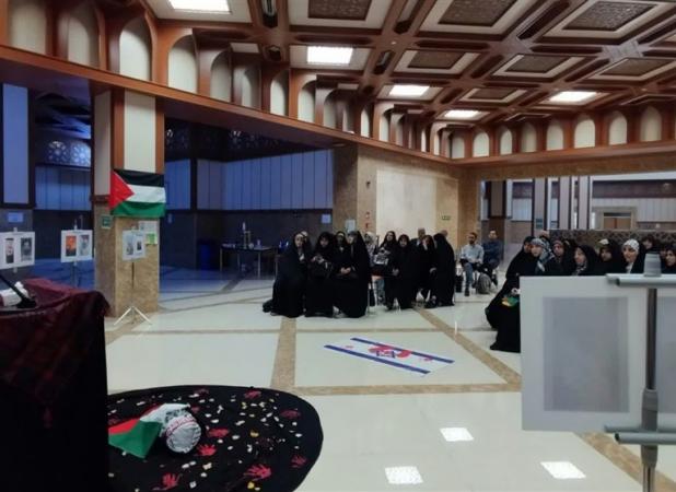 تریبون آزاد دانشجویی درباره جنگ غزه در دانشگاه جامع انقلاب اسلامی