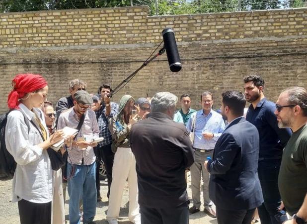 بازدید خبرنگاران خارجی از آثار جنایت رژیم صهیونیستی