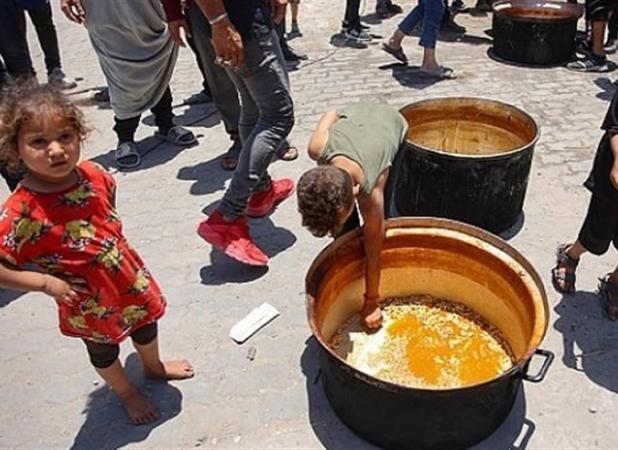 هلال احمر: هزاران نفر در نوار غزه با خطر گرسنگی مواجه هستند