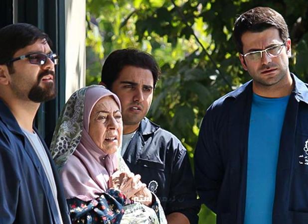«بی بی و جواد جوادی» در پشت‌صحنه «بچه مهندس ۳»