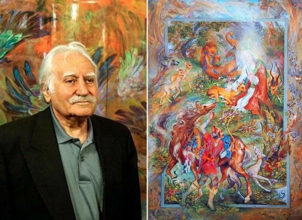استاد فرشچیان نابغه هنر ایرانی به کما رفت