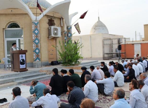 نماز باران در بندر دیّر اقامه شد