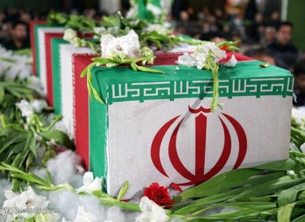 آیین تشییع شهید گمنام فاطمی در خمین