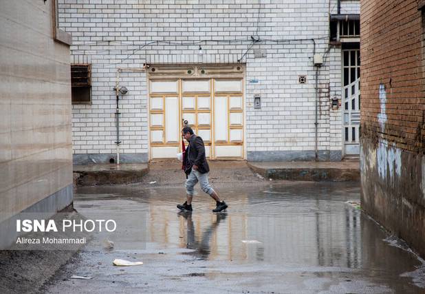 تداوم بارش‌های پراکنده در استان یزد