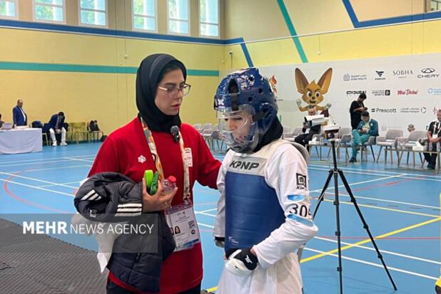 حذف نرگس جوادی از مسابقات پاراتکواندو 