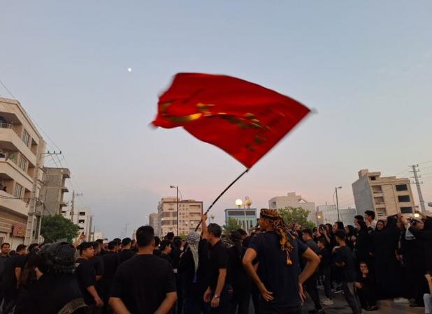 تجمع عزاداران حسینی در گناوه برگزار شد