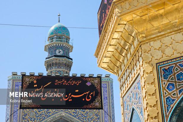 اول محرم در حرم مطهر امام رضا(ع)