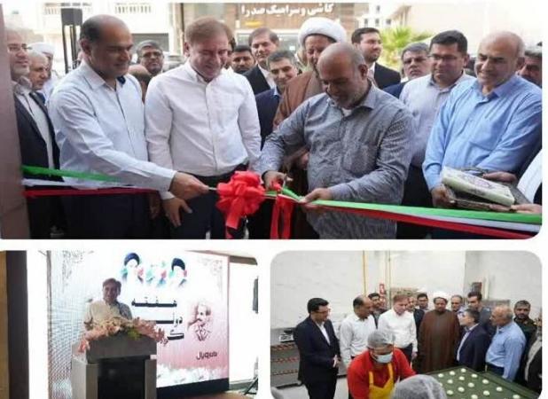 بزرگترین مجتمع نان صنعتی استان  بوشهر در عسلویه به بهره‌برداری رسید