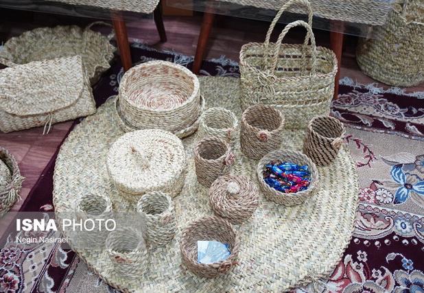 نمایشگاه حصیربافی مهر؛ از هم‌افزایی هنرمندان جنوب کشور تا تجلی همدلی فرهنگی