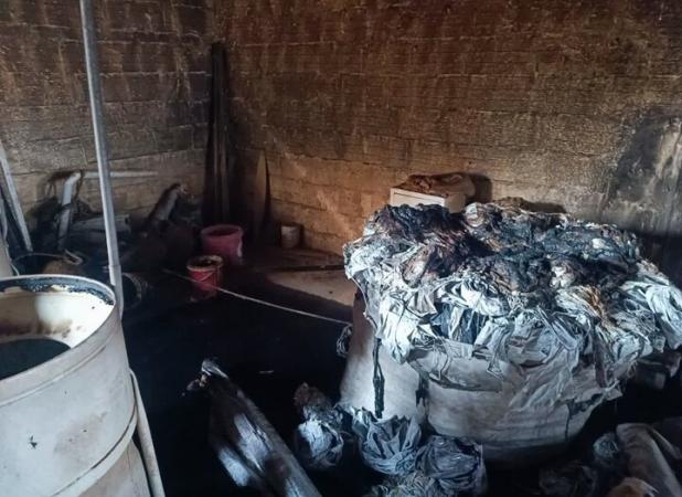 حریق کارگاه نجاری در مشهد؛ یک مصدوم نجات یافت