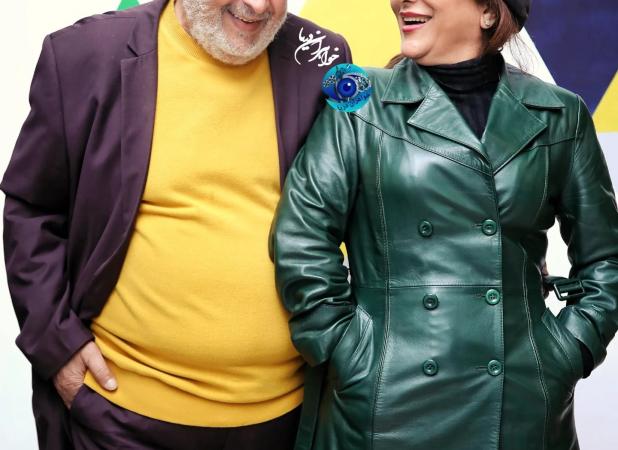 استایل جذاب آقای جمالی «زی زی گولو» در کنار همسرش